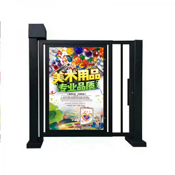 小区人行通道门,铁艺自动平开门,小区刷卡门禁,电动铁艺平移门,大安人行通道门厂家