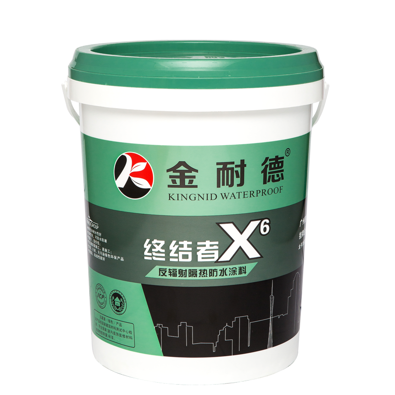 楼顶防晒隔热膜漆彩钢瓦板铁皮顶楼屋顶防水材料家用外墙涂料神器 隔热铁钢瓦翻新专用