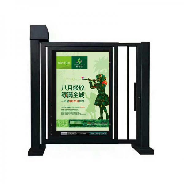 小区人行通道门,铁艺自动平开门,小区刷卡门禁,电动铁艺平移门,南安人行通道门厂家