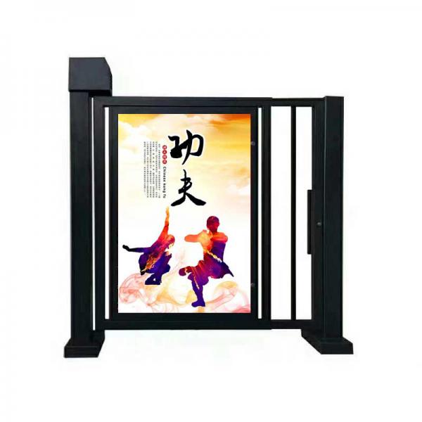 小区人行通道门,铁艺自动平开门,小区刷卡门禁,电动铁艺平移门,明光人行通道门厂家