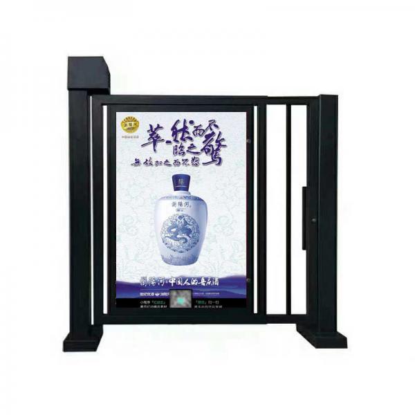 小区人行通道门,铁艺自动平开门,小区刷卡门禁,电动铁艺平移门,新沂人行通道门厂家