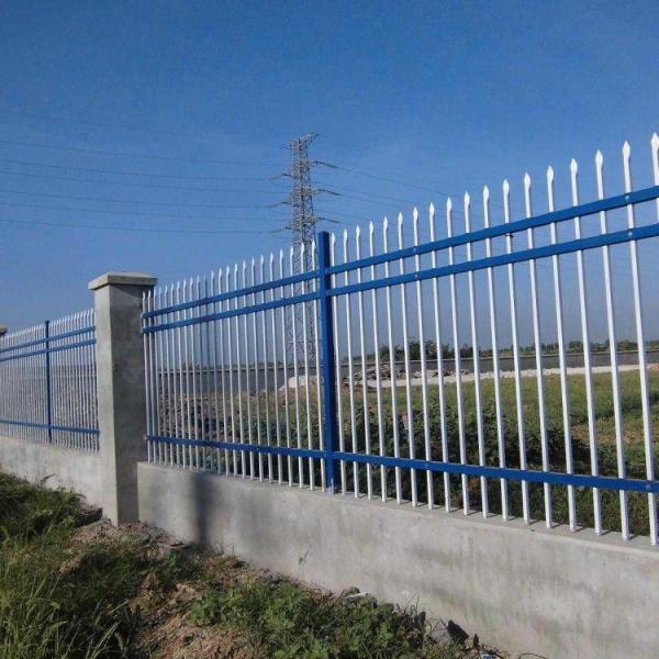 山东锌钢护栏 围墙护栏 隔离围栏 户外庭院护栏 小区阳台 别墅围墙栅栏 华一护栏
