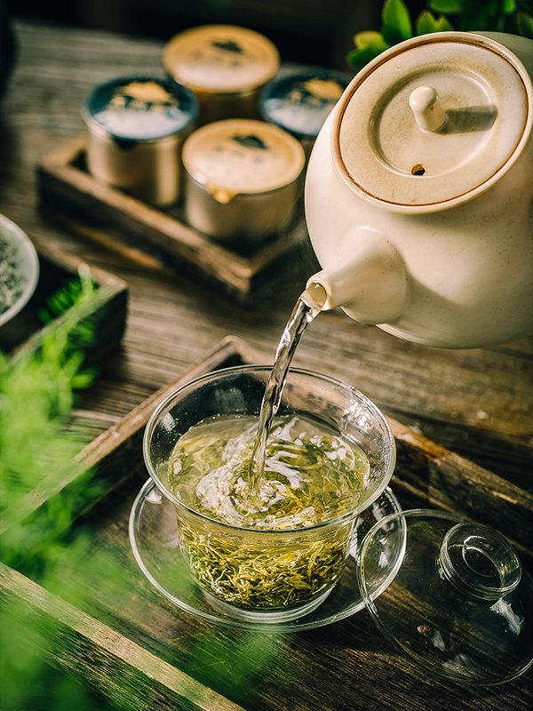 天门郡黄酮茶小罐特级莓茶张家界仿野生龙须茶送礼富硒高品质藤茶