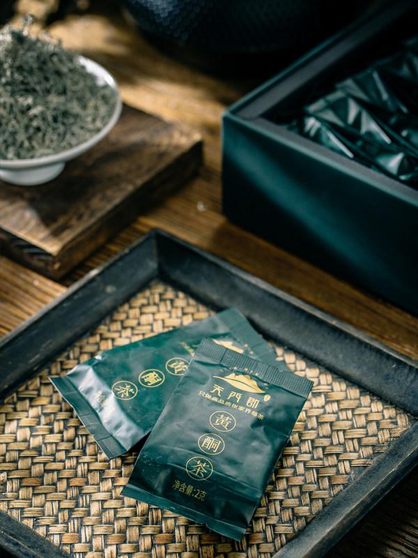 天门郡黄酮茶40g张家界特级+级莓茶土家解酒护龙须肝花茶送 礼盒装