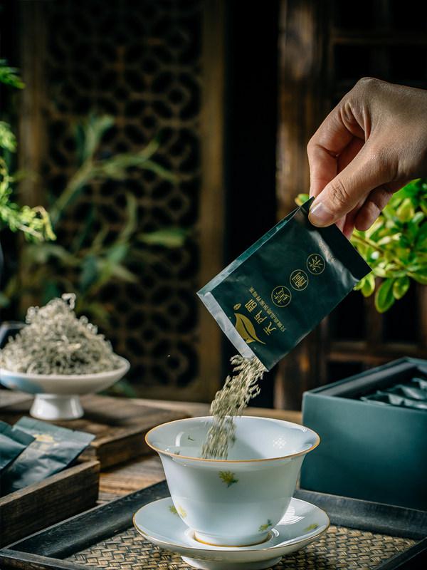 天门郡黄酮茶40g张家界特级+级莓茶土家解酒护龙须肝花茶送 礼盒装