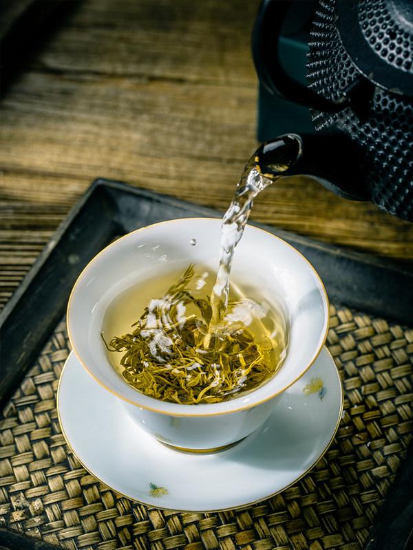 天门郡黄酮茶40g张家界特级+级莓茶土家解酒护龙须肝花茶送 礼盒装
