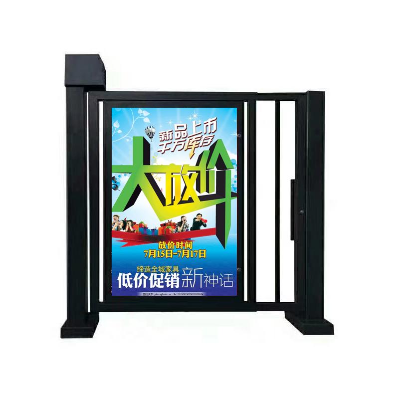铜梁县人行通道门厂家，小区人行通道门,铁艺自动平开门,小区刷卡门禁,电动铁艺平移门